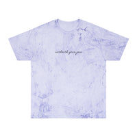 'unclench your jaw' color blast tee
