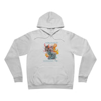 Stressed AF Angel Splash Graffiti Hoodie