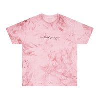 'unclench your jaw' color blast tee