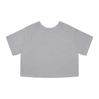 Vintage Vibes Cropped T-Shirt for Book & Tea Lovers