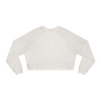 Chill the F Out Cropped Fleece Pullover - anti/anxieteas est 2024