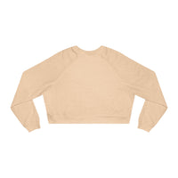 Chill the F Out Cropped Fleece Pullover - anti/anxieteas est 2024